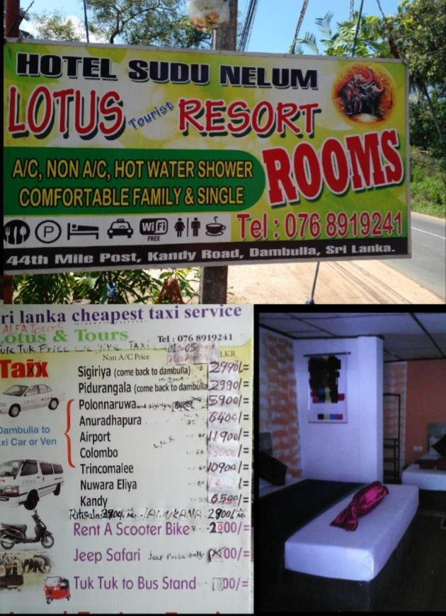 Lotus Inn Tourist Resort Dambulla Dış mekan fotoğraf